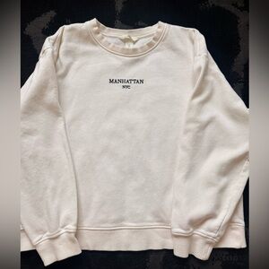 H&M crew neck sweatshirt